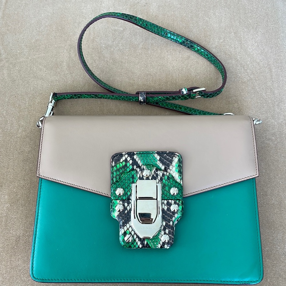 Dolce&Gabbana Lucia bag - python